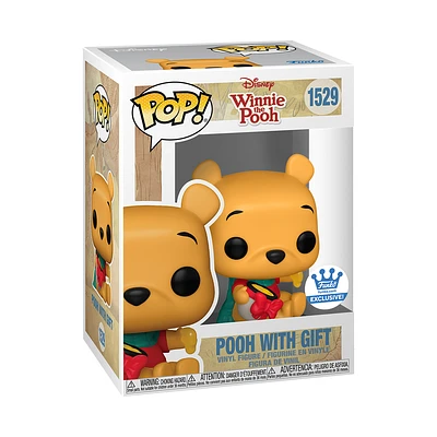 Funko Pop! Winnie The Pooh - Pooh with Gift #1529 [Funko Shop Exclusive]