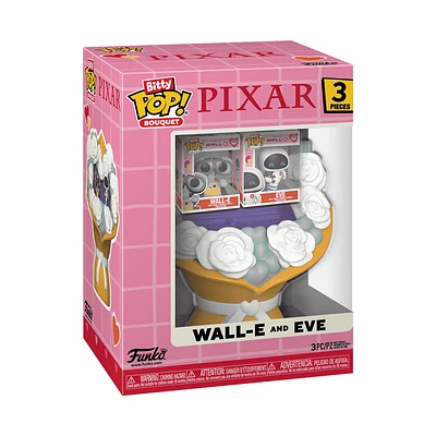 Funko Pop! Bitty Pop - Wall-E Bouquet Wall-E & Eve (Valentine)