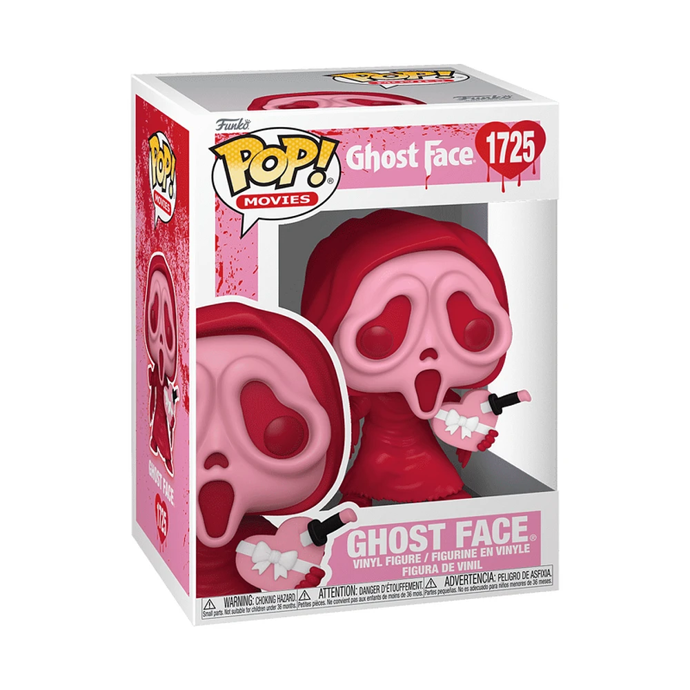 Funko Pop! Movies: Scream - Ghost Face with Heart Box (Valentine) #1725
