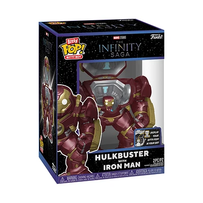 Funko Pop! Bitty Bot: Marvel - Hulkbuster And Iron Man #66