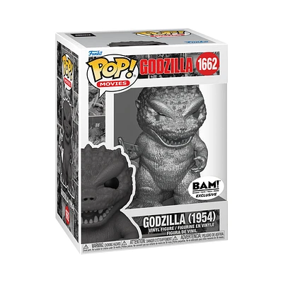 Funko Pop! Movies: Godzilla - Godzilla (1954 - Platinum) #1662 [BAM! Exclusive] *PREORDER*