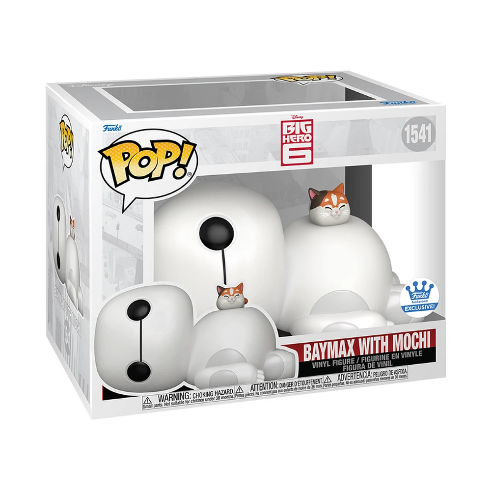 Funko Pop! Disney: Big Hero 6 - Super 6" Baymax with Mochi #1541 [Funko Shop Exclusive] *PREORDER*