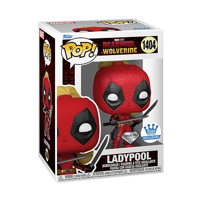 Funko Pop! Marvel: Deadpool & Wolverine - Ladypool (Diamond) #1404 [Funko Shop Exclusive]
