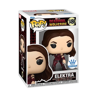 Funko Pop! Marvel: Deadpool & Wolverine - Elektra with Sai (Metallic) #1498 [Funko Shop Exclusive]