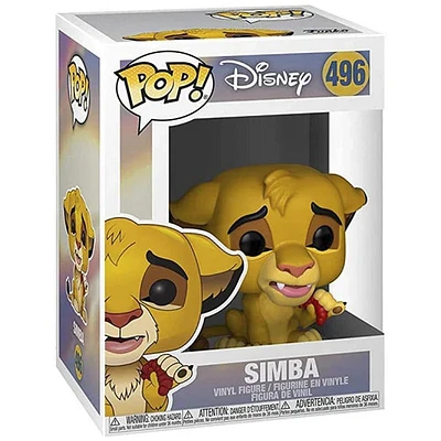 Funko Pop! Disney: The Lion King - Simba (with Grub) #496 *PREORDER*