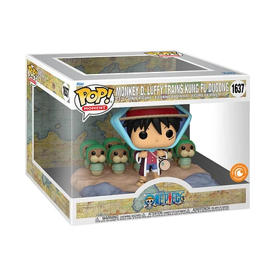 Funko Pop! Anime: One Piece - Monkey D. Luffy Trains Kung Fu Dugong Moment #1637 [CrunchyRoll Exclusive]