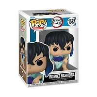 Funko Pop! Anime: Demon Slayer - Tengen Uzui #1533 / Daki #1534 Aoi Kanzaki #1535 Tanjiro Kamado ##1530 Zenitsu Agatsuma #1531 Inosuke Hashibara #1532