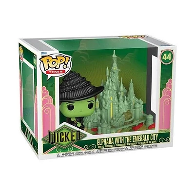 Funko Pop! Town: Wicked - Elphaba with The Emerald City #44