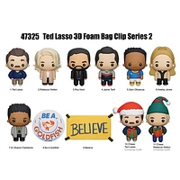 Ted Lasso Series 2 3D Foam MYSTERY Bag Clip