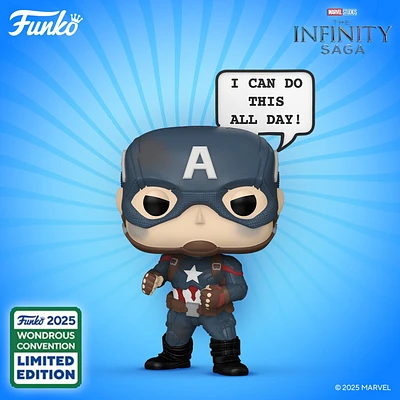 Funko Pop! Marvel: Infinity Saga - Captain America #1480 [2025 Wondrous Convention Exclusive]