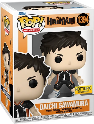 FUNKO POP! ANIMATION: HAIKYU!! - DAICHI SAWAMURA **HOT TOPIC EXCLUSIVE** #1394