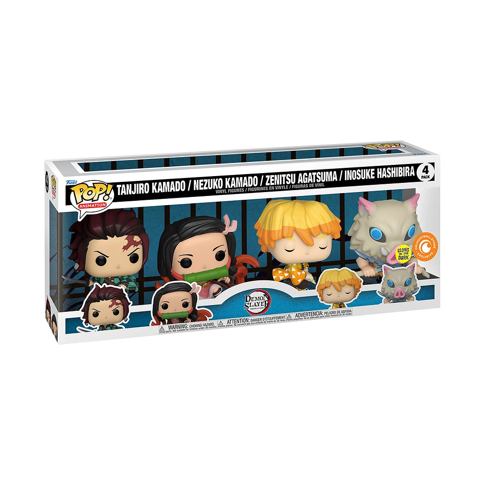 Funko POP! Demon Slayer 4 Pack [Crunchyroll Exclusive]
