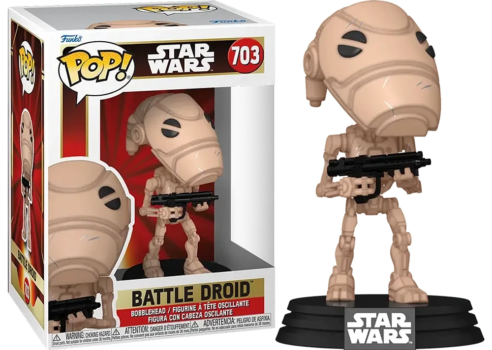 Funko Pop! Star Wars - Battle Droid #703