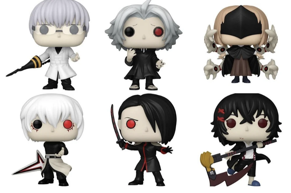 Funko Pop! Anime: Tokyo Ghoul: Re - Ken Kaneki (Final Battle) / Juzo Suzuya Hinami Fueguch Owl Kisho Arima Nimura Furuta
