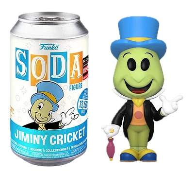 Funko Soda! Disney - Jiminy Cricket [C2E2 Shared Entertainment Expo Exclusive] *PREORDER*