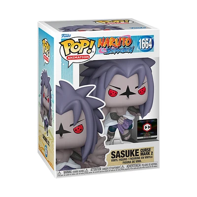 Funko Pop! Anime: Naruto - Sasuke (Curse Mark 2) #1664 [Chalice Collectibles Exclusive]