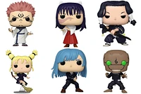 Funko Pop! Anime: Jujutsu Kaisen - Ryomen Sukuna / Utahime Iori Noritoshi Kamo Momo Nishimiya Kasumi Miwa Ultimate Mechamaru