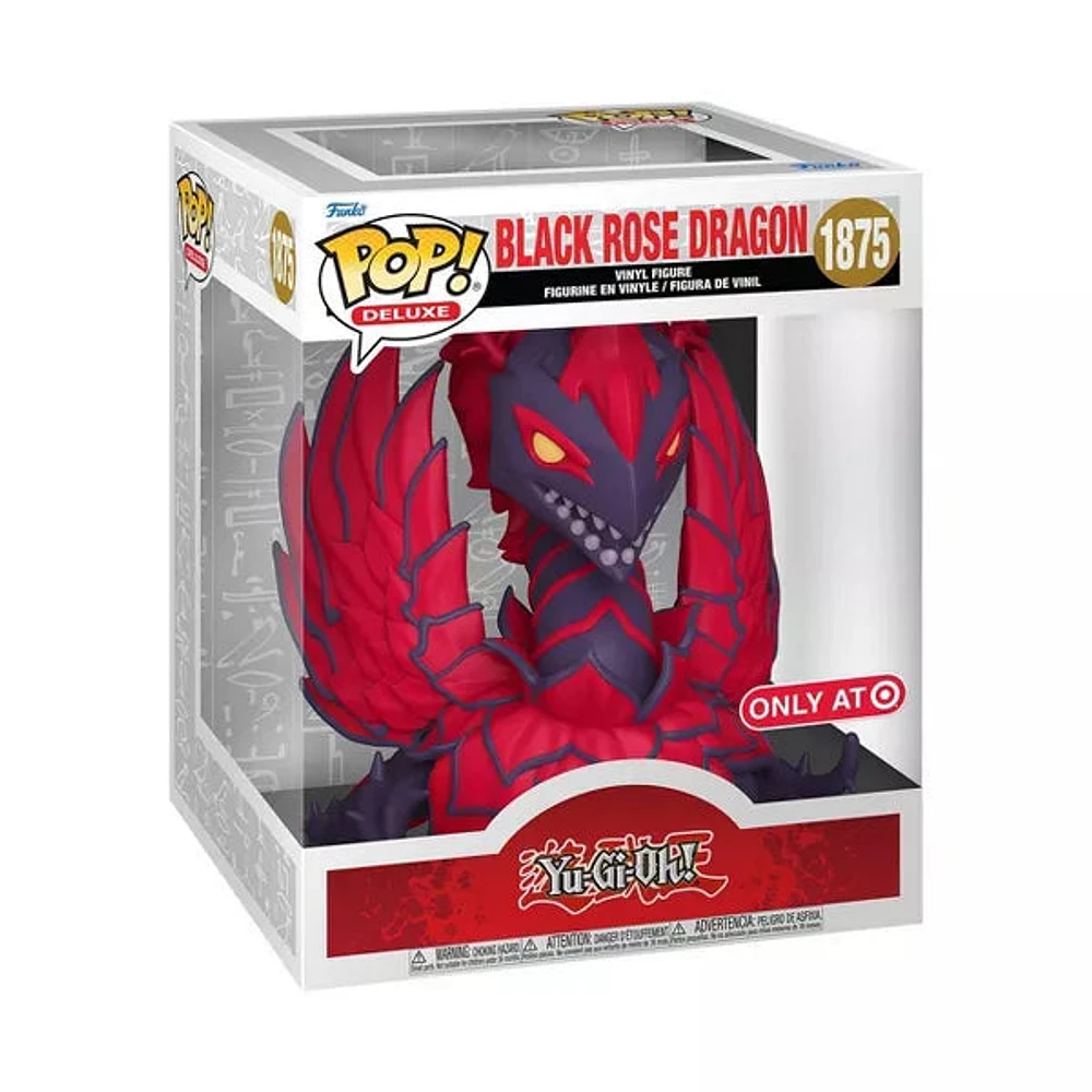 Funko Pop! Anime: Yu-GI-Oh! - Deluxe 6" Black Rose Dragon #1875 [Target Exclusive]