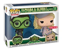 Funko Pop! Movies: Wicked - Elphaba And Glinda in Shiz Uniform 2pk [Target Exclusive] *PREORDER*