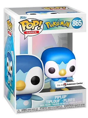 Funko Pop! Games: Pokemon - Piplup (Pearlescent) #865 [Pokemon Center Exclusive]