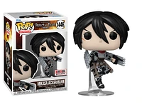 Funko Pop! Anime: Attack On Titan - Mikasa Ackermann (Metallic) #1446 [BigBadToyStore Exclusive]