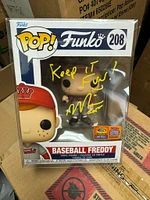 FUNKO POP! BASEBALL FREDDY #208 [2023 LIMITED EDITION WONDERCON EXCL] **MIKE BECKER SIGNED**