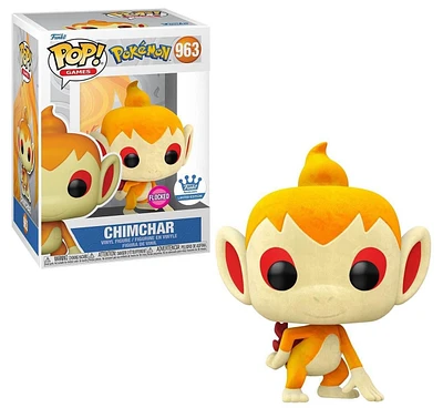 Funko Pop! Games: Pokemon - Chimchar (Flocked) #963 [Funko Shop Exclusive]