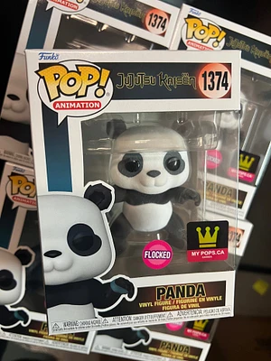 Funko Pop! ANIMATION: JUJUTSU KAISEN PANDA FLOCKED #1374 [EXCLUSIVE]