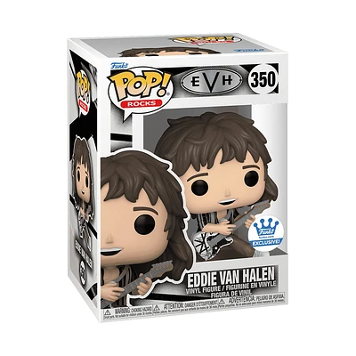 Funko Pop! ROCKS EDDIE VAN HALEN with GUITAR #350 [FUNKO SHOP EXCLUSIVE] *PREORDER*