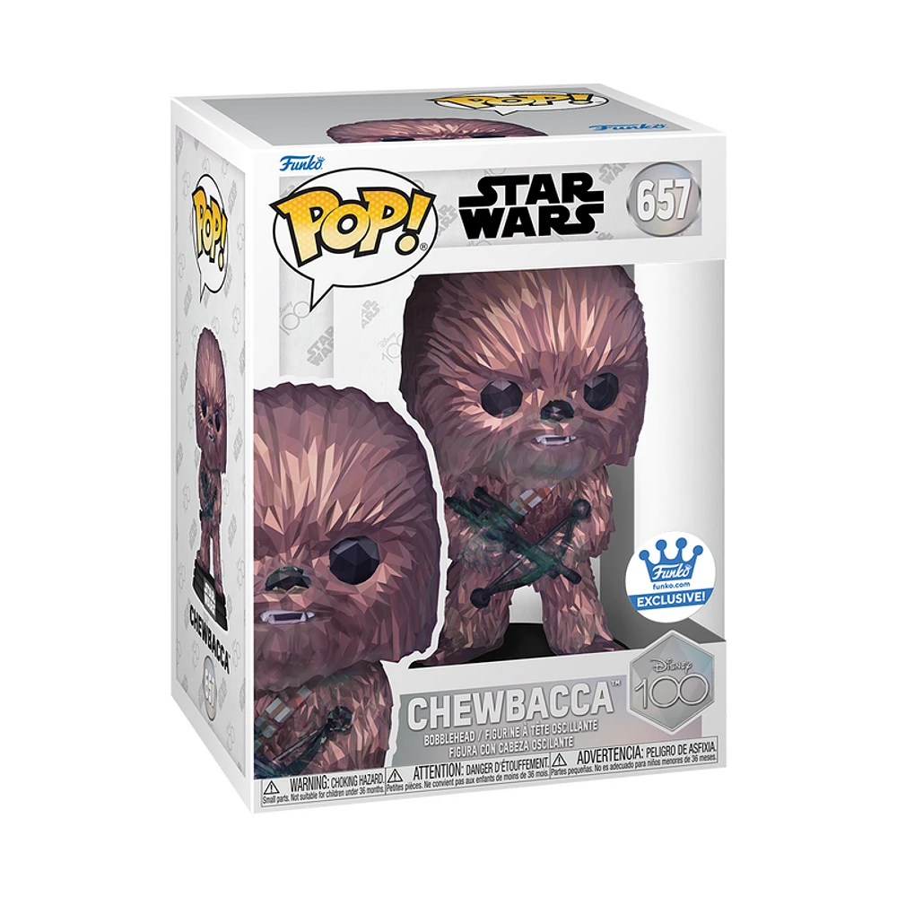 Funko Pop! DISNEY 100 STAR WARS CHEWBACCA FACET #657 [FUNKO SHOP EXCLUSIVE] *PREORDER*
