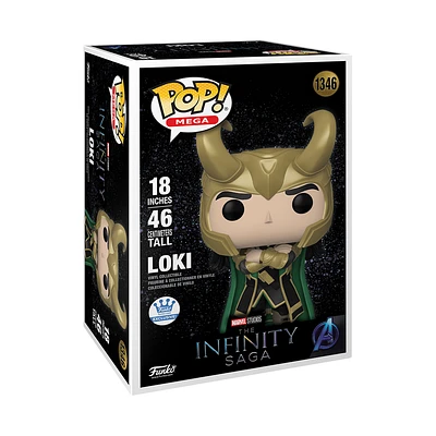 Funko Pop! Marvel: Infinity Saga - Mega 18" Loki #1346 [Funko Shop Exclusive]
