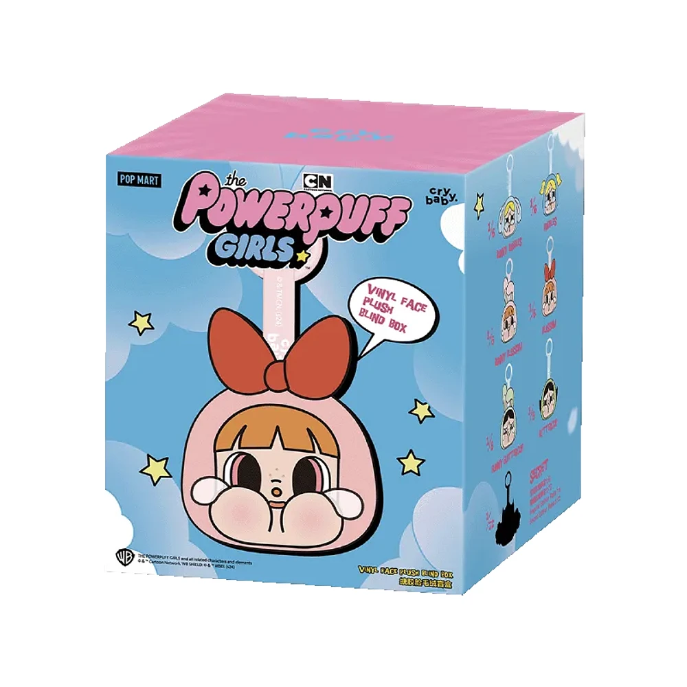 Popmart: Crybaby x Powerpuff Girls - Vinyl Face Plush Blind Box