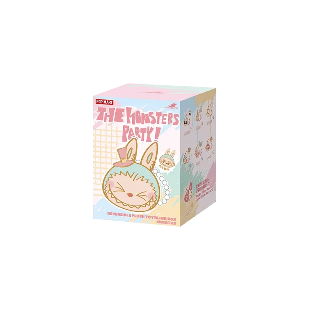 PopMart: The Monsters (Labubu) - Party Series Reversible Plush Blind Box