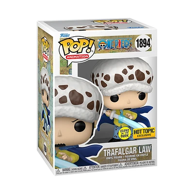 Funko Pop! Anime: One Piece - Trafalgar Law #1894 [Hot Topic Exclusive - GITD] *PREORDER*