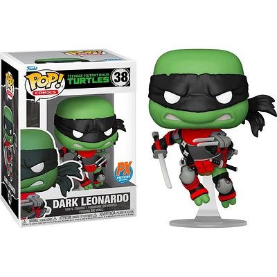 FUNKO POP! TMNT NINJA TURTLE DARK LEONARDO #38 [PX EXCLUSIVE] *PREORDER*