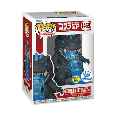 Funko Pop! Movie - Godzilla Ultima with Heat Ray #1469 [Funko Shop Exclusive - GITD]