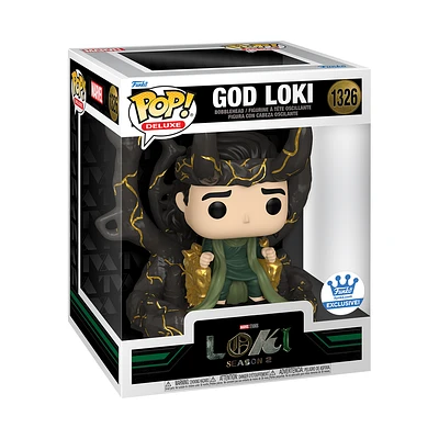 Funko Pop! 6” MARVEL GOD LOKI #1326 - 6” [FUNKO SHOP EXCLUSIVE]