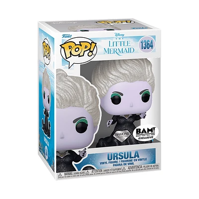 Funko Pop! DISNEY LITTLE MERMAID URSULA DIAMOND GLITTER #1364 [BAM EXCLUSIVE]