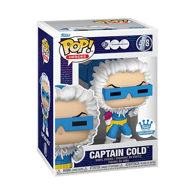 FUNKO POP! DC HEROES  - CAPTAIN COLD WARNER BROTHER 100 #478 [FUNKO SHOP EXCLUSIVE] *PREORDER*