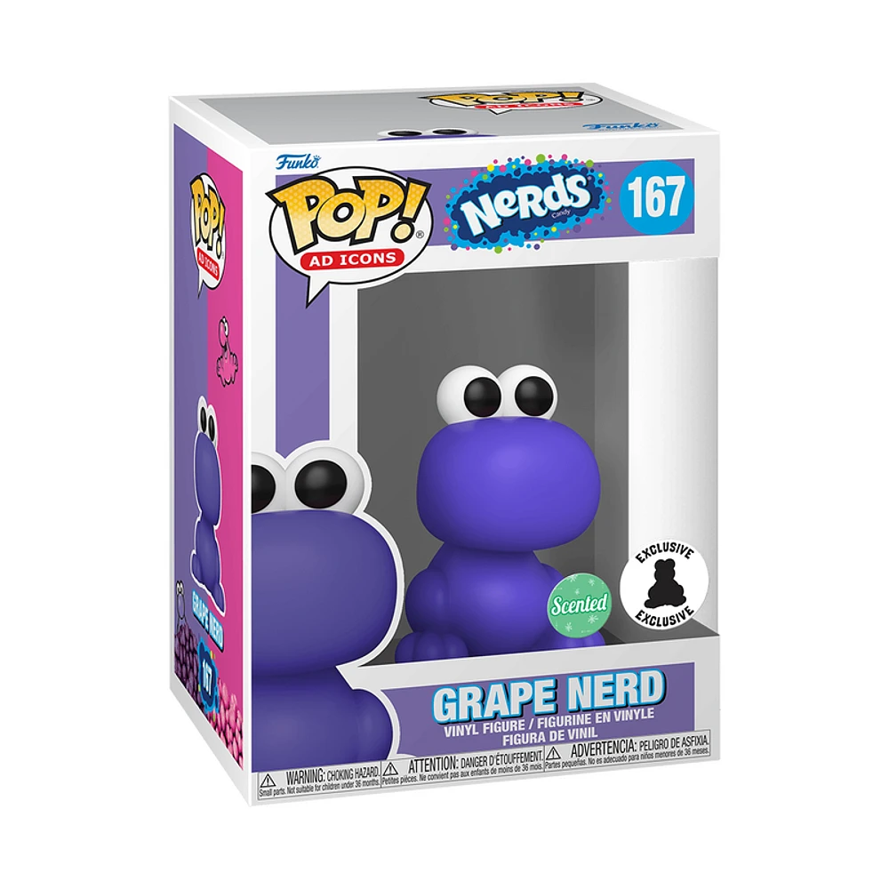 FUNKO POP! GRAPE NERDS AD-ICON *SCENTED* #167 [EXCLUSIVE] *PREORDER*
