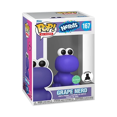 FUNKO POP! GRAPE NERDS AD-ICON *SCENTED* #167 [EXCLUSIVE] *PREORDER*