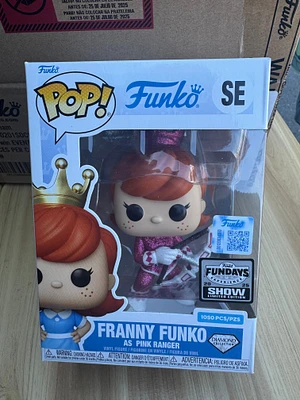 Funko Pop! Funko Fundays - Franny As PINK RANGER SE [2025 Fundays Exclusive - Limited 1,050 pc]