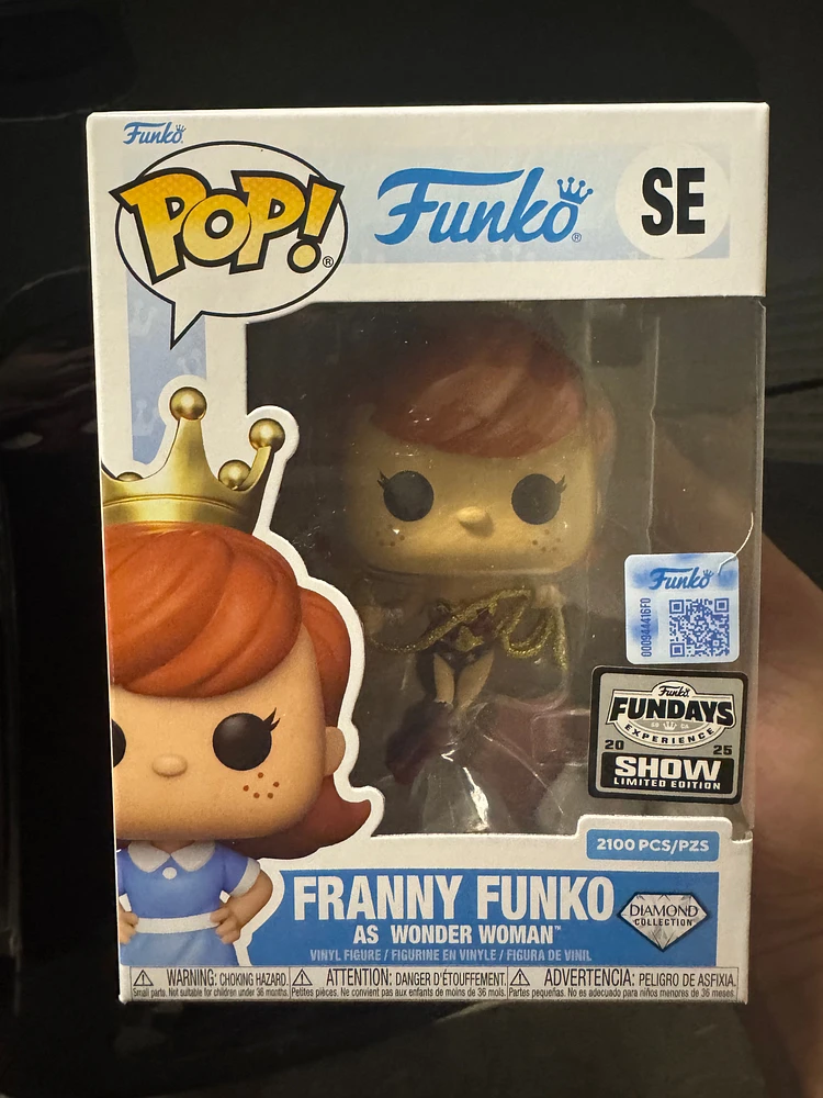 Funko Pop! Funko Fundays - Franny As WONDER WOMAN SE [2025 Fundays Exclusive - Limited 2,100 pc]