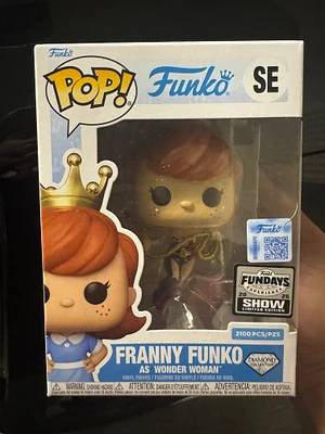 Funko Pop! Funko Fundays - Franny As WONDER WOMAN SE [2025 Fundays Exclusive - Limited 2,100 pc]