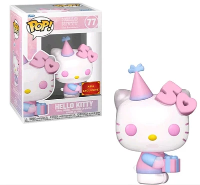 Funko Pop! Sanrio: Hello Kitty (50th Anniversary) - Hello Kitty (with Cake) #77 [Asia Pacific Exclusive]