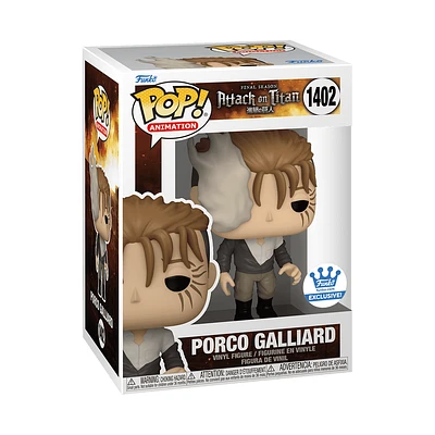 FUNKO POP! ATTACK ON TITAN PORCO GALLIARD #1402 [FUNKO SHOP EXCLUSIVE] *PREORDER*