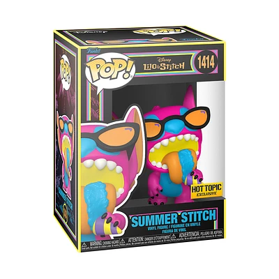 FUNKO POP! DISNEY: LILO & STITCH - BLACK LIGHT STITCH #1414 *PREORDER*