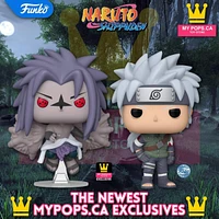Funko Pop! Anime: Naruto - Sakume Hatake & Sasuke Curse Mark 2 [Exclusive]