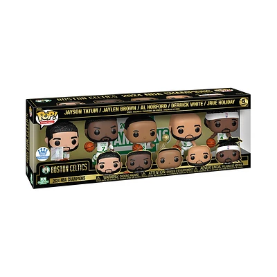 FUNKO POP! BOSTON CELTICS 2024 NBA CHAMPIONS 5-PACK