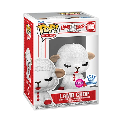Funko Pop! Television: Lamb Chop - Lamb Chop (Flocked) #1698 [Funko Shop Exclusive] *PREORDER*